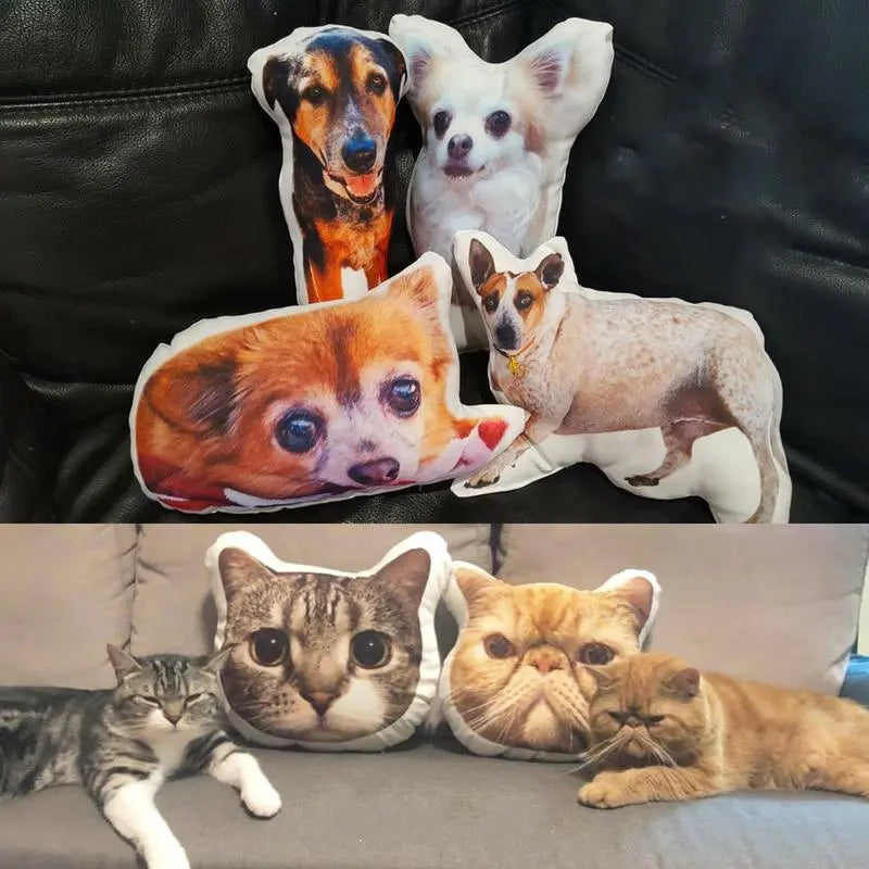 Custom Photo Shaped Pillow with Voice Recording – Personalized Sound G ...